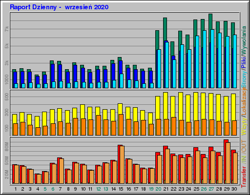 Raport Dzienny -  wrzesień 2020