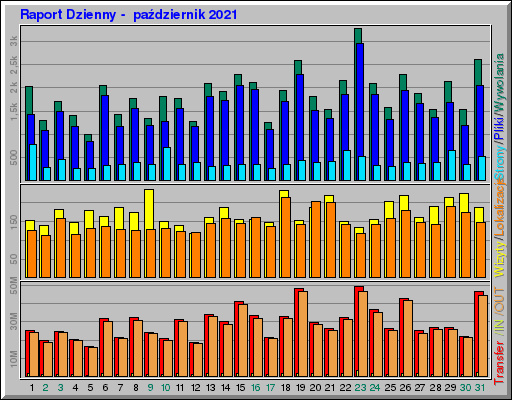 Raport Dzienny -  październik 2021