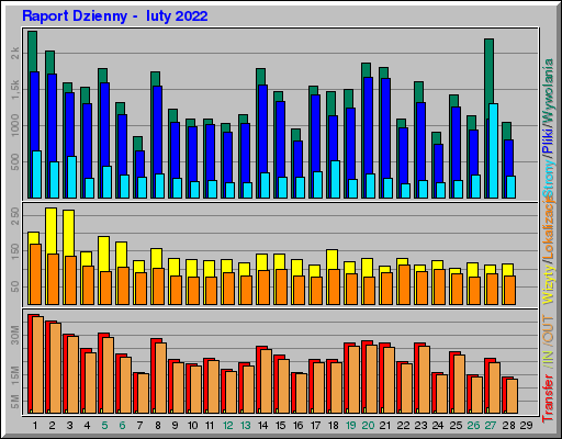 Raport Dzienny -  luty 2022