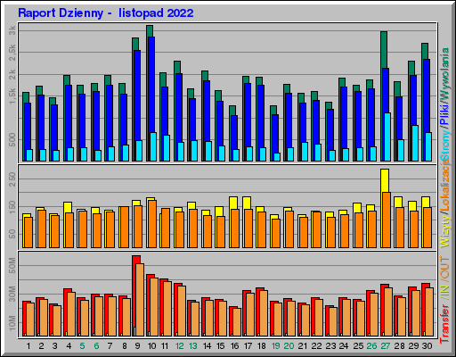 Raport Dzienny -  listopad 2022