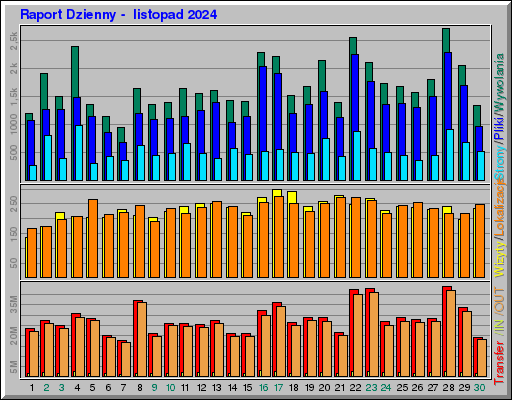 Raport Dzienny -  listopad 2024