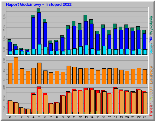 Raport Godzinowy -  listopad 2022