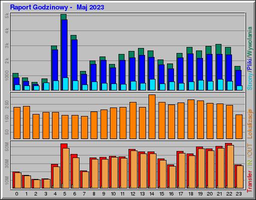 Raport Godzinowy -  Maj 2023