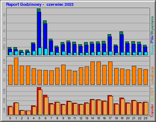 Raport Godzinowy -  czerwiec 2023