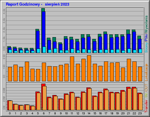 Raport Godzinowy -  sierpień 2023