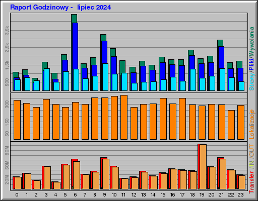 Raport Godzinowy -  lipiec 2024